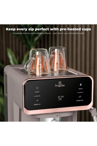 Macchina caffè espresso 3 in 1 in acciaio inossidabile - 1 l - 950 W