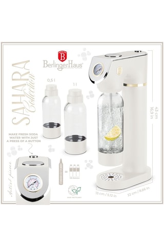 Gasatore d’acqua Sahara - 1 e 0,5 l