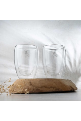 2 servizi bicchieri in vetro borosilicato Kitchen Accessories - 30 cl