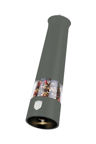 Set macinasale e pepe elettrico in ceramica Matte Green