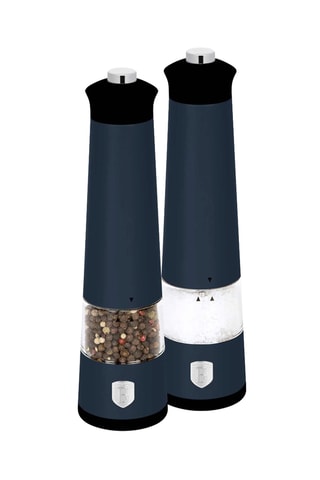 Set macinasale e pepe elettrico in ceramica Deep Sea