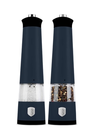 Set macinasale e pepe elettrico in ceramica Deep Sea