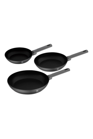 3 padelle Matt Anthracite - 20/24/28 cm - 1/1,7/2,4 l