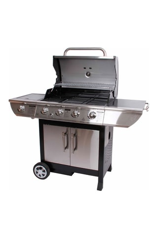 Barbecue à gaz avec 4 brûleurs Brisbane - Argenté