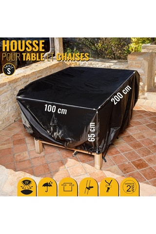 Beschermhoes voor Tuinset - 200 x 65 x 100 cm