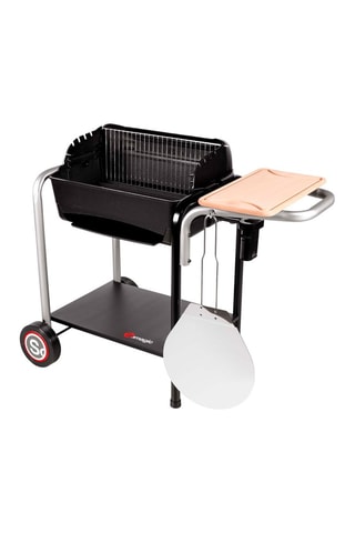 Barbecue au charbon ROMA fonte - 106,5 x 84,5 cm