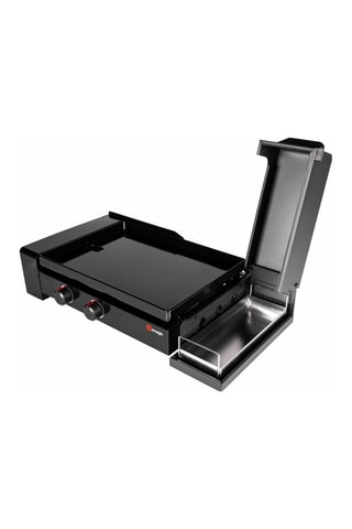 Plancha op Gas - 2 Branders - 52 x 37,5 cm