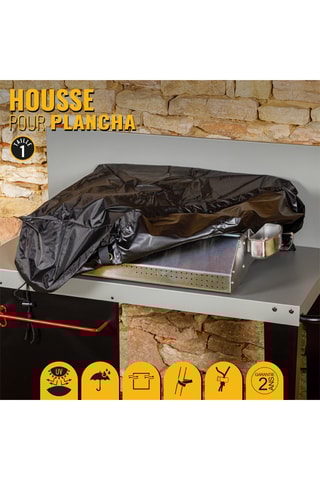 Beschermhoes voor Plancha - 67 x 47 x 21 cm