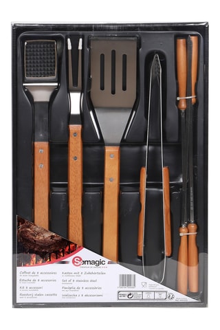 8 Stuks Houten Keukengereedschap