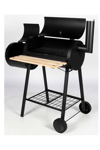 Barbecue charbon de bois - 111,5 x 66,5 x 110,5 cm