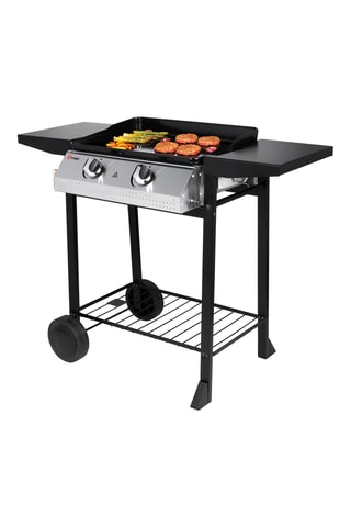 Plancha au gaz en fonte - 5,3 kW - 105 x 51 x 84 cm