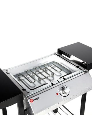 Plancha électrique en fonte - 105 x 51 x 84 cm