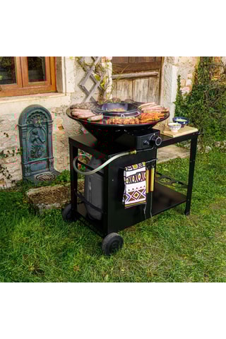 Barbecue au gaz en fonte - 9 kW - 107,5 x 78 x 98,5 cm