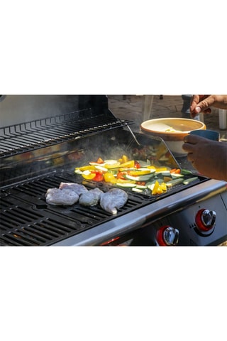 Barbecue gaz en acier inoxydable - 14 kW - 150 x 57,5 x 115,5 cm