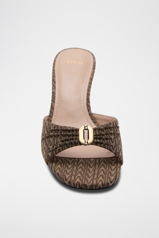 Sandales Piece - Marron