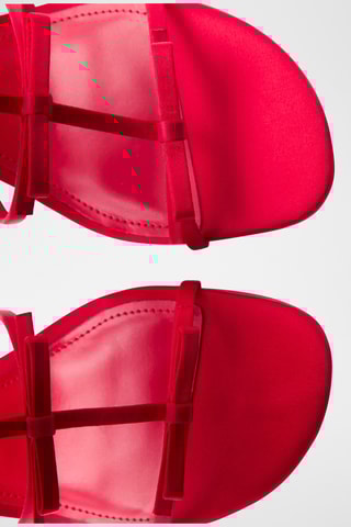 Sandales Merlot - Rouge
