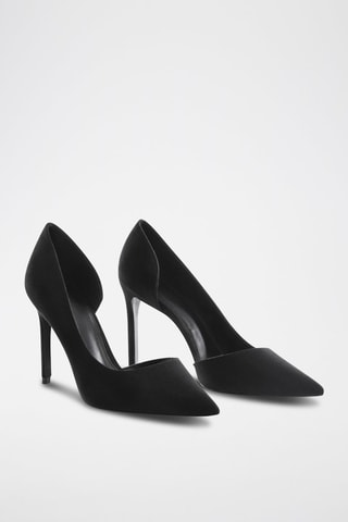 Chaussures talon asymétriques - Noir