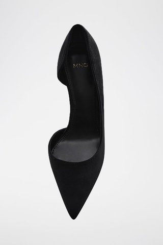 Chaussures talon asymétriques - Noir