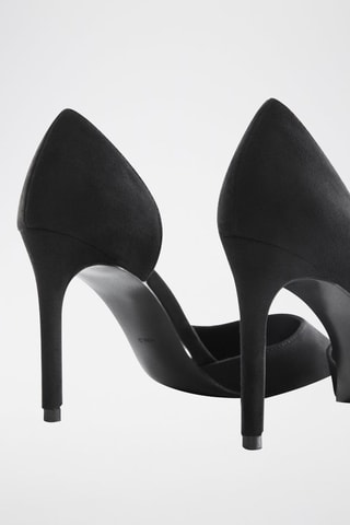 Chaussures talon asymétriques - Noir