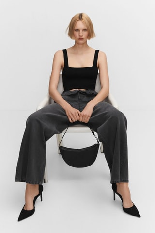 Chaussures talon asymétriques - Noir