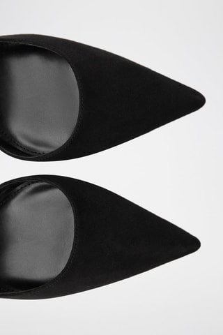 Chaussures talon asymétriques - Noir