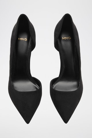 Chaussures talon asymétriques - Noir