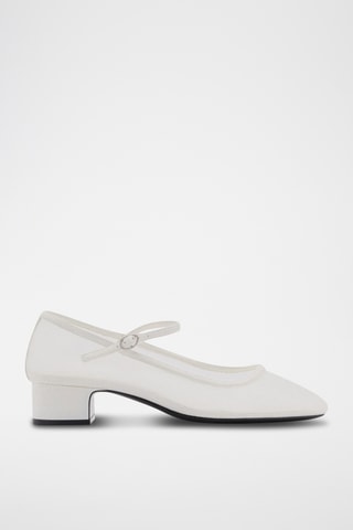 Babies à talons - Blanc