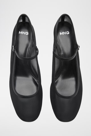 Babies à talons - Noir