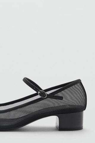 Babies à talons - Noir