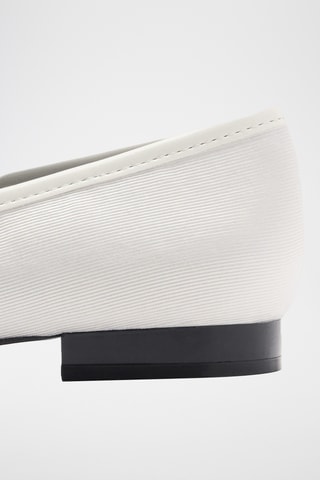 Babies à talons - Blanc