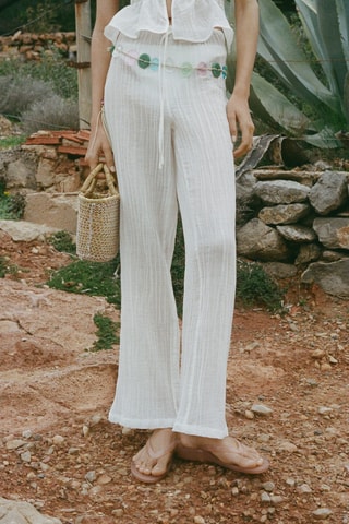 Pantalon - Blanc