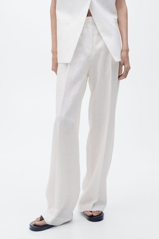 Pantalon - Blanc cassé