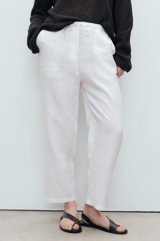 Pantalon - Blanc cassé