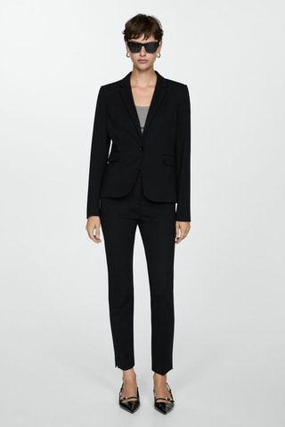 Pantalon 7/8 straight - Noir