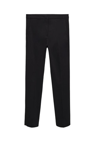 Pantalon skinny crop - Noir