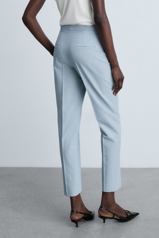 Pantalon droit costume - Bleu clair