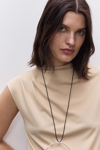 Top de grossesse - Sable