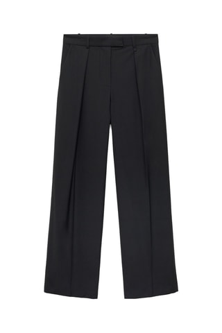 Pantalon droit pinces - Anthracite