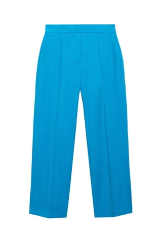 Pantalon droit costume - Bleu