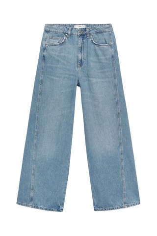 Jeans wideleg - Blu