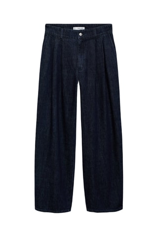 Jean wideleg pinces rinse wash - Bleu