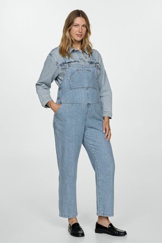 Salopette de grossesse - Bleu