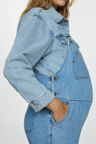 Salopette de grossesse - Bleu