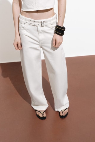 Jean - Blanc cassé