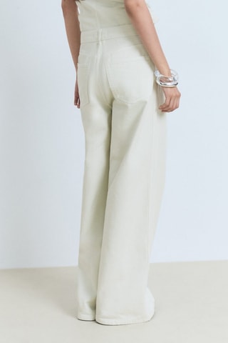 Jean wideleg taille normale - Vert