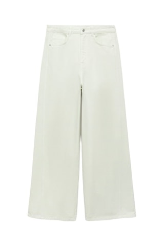 Jean wideleg taille normale - Vert