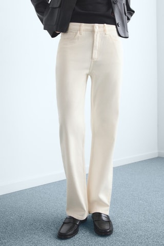 Jean Matilda droit taille normale - Ecru