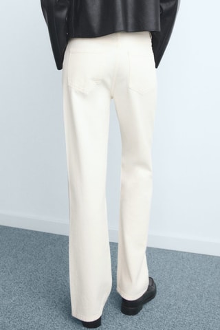 Jean Matilda droit taille normale - Ecru