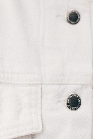 Veste en jean crop - Blanc