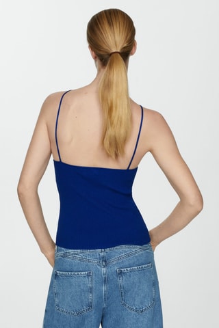 Top - Bleu électrique